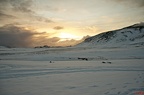 Wintersonne über Krýsuvík
